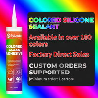 Mastic silicone coloré pour joints de cuisine, salle de bain, douche, meuble de rangement, porte coulissante, cadre de fenêtre et panneaux en aluminium