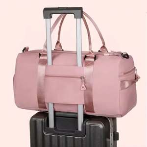 Sac de sport de voyage personnalisé en gros, sac de sport de gym, sac de yoga, sac de voyage, sac de week-end, sac à bandoulière avec compartiment pour chaussures humides - Product Image 6