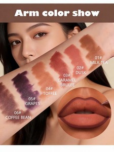 <span class=keywords><strong>Crayon</strong></span> à lèvres triangulaire personnalisé avec logo, rouge à lèvres multifonction repulpant et crémeux, eye-liner Khol, cosmétiques pour les lèvres en marque privée - Product Image 3