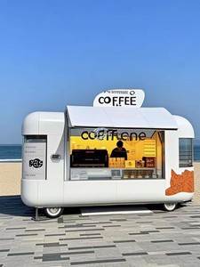 Customizable Electric Wedding Truck Mobile <b>Beer</b> Coffee Bar Ice Cream Trailer Easy To Clean Structure - Product Image 2
