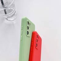 Funda de teléfono de silicona líquida con logotipo personalizado para Samsung Galaxy S23 S22 S21 Ultra Note 20 Pro A03 A53 A12 A13 A33 A73 A03s