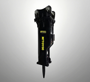 Palu Hidrolik/Chisel untuk Pemecah Beton Batu pada Excavator Skid Steer Loader - Product Image 2