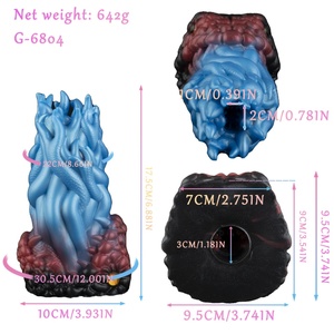 Masturbador Masculino GEEBA con Forma de Lengua de Monstruo, Estimulador de Pene de Silicona, Entrenador de Pene, Juguetes Sexuales para Hombres - Product Image 2
