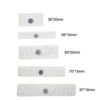 Étiquettes de lessive uhf RFID longue portée, étiquette étanche et pas cher, en lin, flexible et lavable pour linge