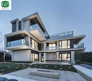 Vila Mewah Modern Modular Prefab Eksterior Luar Ruangan Baja Ringan Galvanis Pemasangan Cepat dengan Garansi 3 Tahun - Product Image 5