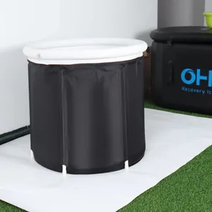 OHO OEM ODM Portable Inflable Ice Bath Pod Cold Plunge Tub para la venta