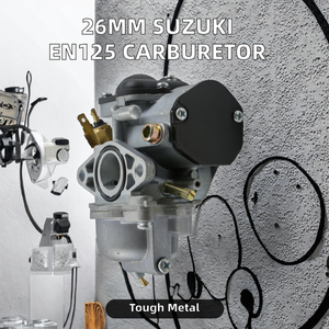 Carburateur neuf 26 mm compatible Suzuki EN125-2 GN125 GS125 EN125 1994-2001 et <span class=keywords><strong>Intruder</strong></span> <span class=keywords><strong>125</strong></span> Moto Quad - Product Image 2