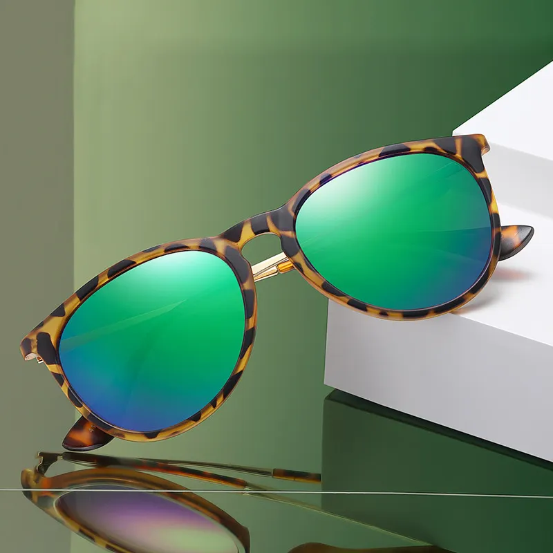 2023 Custom Round Ray Sunglasses Personalized Branded Ban Sunglasses OEM UV400 Polarized Sunglasses for Women