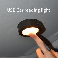 Lampe de lecture LED rechargeable par USB pour voiture, lumière d'ambiance intérieure de haute qualité, compatible avec la décoration de véhicule