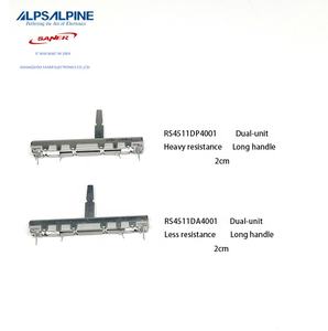 האלפים RS45 סדרת נסיעות 45mm אורך 60mm 10K 1B משמש עבור אודיו מיקסר yamaha פוטנציומטרים שקופיות מדעך - Product Image 3
