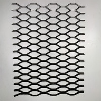 Tôle de métal perforé robuste de 6 mm, motif losange, surface galvanisée, pour passerelles industrielles, découpe et soudure