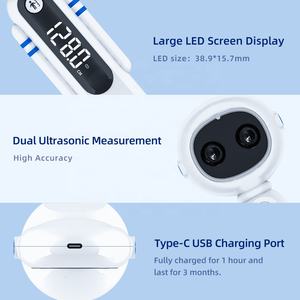 Nouveau Design Instrument <span class=keywords><strong>de</strong></span> mesure à ultrasons, numérique Portable, mesure <span class=keywords><strong>de</strong></span> la hauteur du corps, Division sans fil, règle <span class=keywords><strong>de</strong></span> hauteur d'origine - Product Image 3