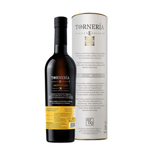 Sherry AMONTILLADO TORNERIA Fabriqué en Espagne 500ml 50 Ans de vieillissement en fût de chêne Vin sec fortifié espagnol - Product Image 2