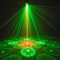 Disco Party DJ lumière LED RGBW Laser Dmx512 effet Lazer motif Gobo éclairage de scène pour discothèque Ktv Bar mariage
