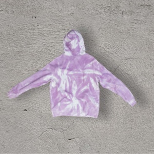 Otoño Invierno personalizado estampado completo Die -Tie algodón Sudadera con capucha Vintage Streetwear sudaderas transpirables con capucha para hombres - Product Image 3