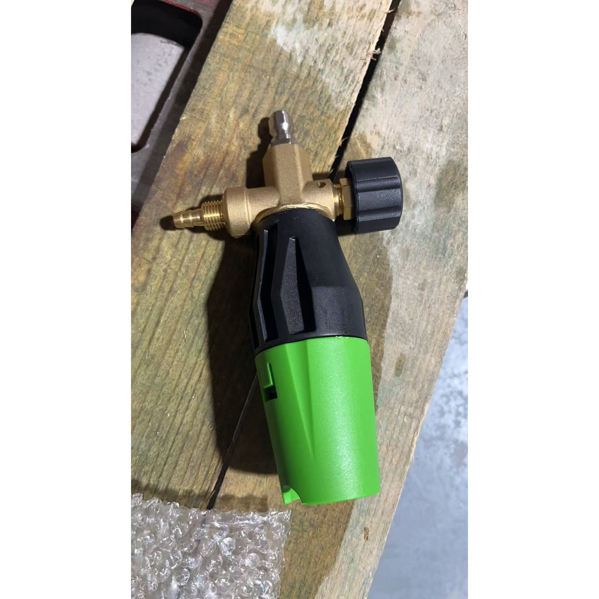 Connecteur rapide transparent (noir et vert)