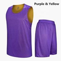 Personnalisé pas cher Laker Basketball Uniforme Faites votre conception Bsci Basketball Jersey Basketball Shorts Personnalisé vêtements de sport d'été