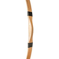 Arc turc laminé en fibre de verre et en bambou, cuir de vache, bois, arcs recurve, vente d'usine