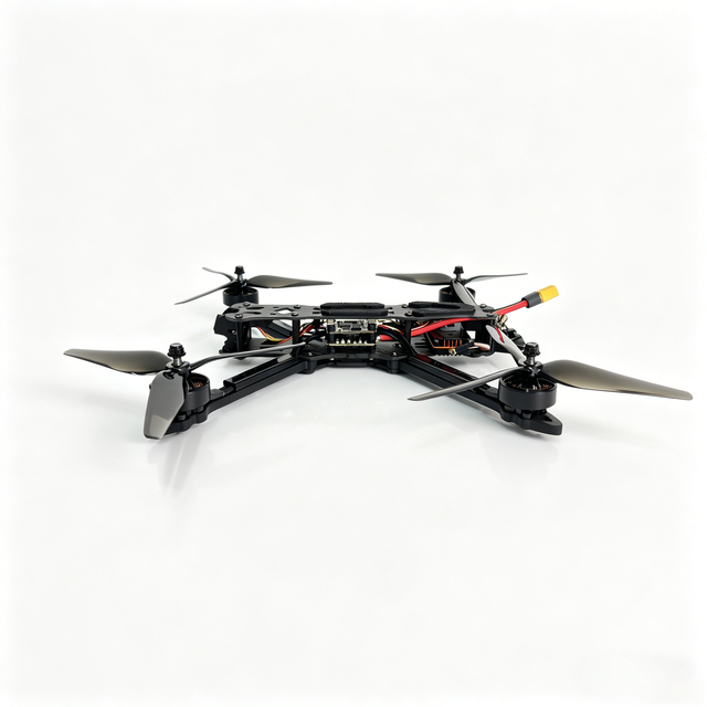 7-inch Carbon Fiber Drone Kit, Equipped with 2807-1350KV Motors, F405 FC 60A 6S, 2kg Effective Payload, Full Set of Accessories