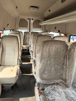 Nouveau modèle de minibus diesel à toit haut, 17 places, 2.0L Euro 6 / 17 places Foton Toano Mini Van Bus
