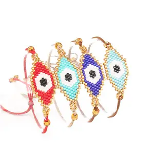 Mjjc — bracelet de perles MIYUKI tila classiques, bijoux turques en perles, Totem, œil diable, 2020