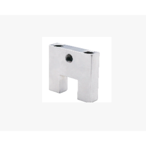 บล็อกจำกัดระยะแบบชิ้นเดียว ICR04-35B แบบเว้า สำหรับรางเลื่อน ชุบโครเมียมแข็ง - Product Image 1