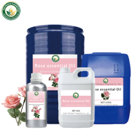 Huile Essentielle de Rose 100% Naturelle à Base d'Extraits Végétaux, Parfum Riche et Doux, Aromathérapie, Tonique Facial, Soutien Hubei Chine Vente en Gros