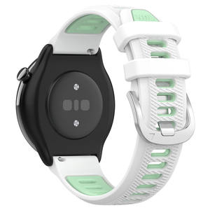 Bracelet de remplacement en silicone pour montre <span class=keywords><strong>Amazfit</strong></span> <span class=keywords><strong>GTR</strong></span> <span class=keywords><strong>Mini</strong></span> <span class=keywords><strong>4</strong></span> 3 Sport, boucle en acier de 18 mm, 20 mm, 22 mm, deux couleurs - Product Image 4