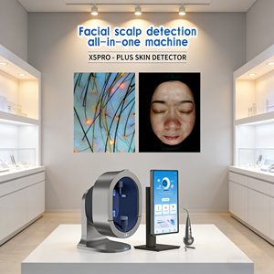 เครื่องวิเคราะห์ผิวแบบมืออาชีพสำหรับร้านค้าปลีก เครื่องวิเคราะห์ผิวแบบพกพา เครื่องวิเคราะห์ผิวแบบ<span class=keywords><strong>ด</strong></span>ิจิทัล 3 มิติ - Product Image 1