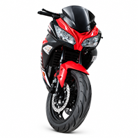 Moto de course électrique 2025 avec batterie lithium 72V, Streetbikes Max. Gamme 60 km/h Moto électrique