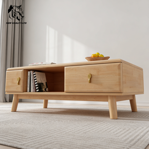Mesa de centro de madera de diseño moderno para sala de estar, suministro de fábrica, la más barata, personalizable, gran stock, envío inmediato. - Product Image 2