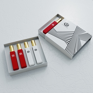 10ml 15ml 30ml xách tay nhỏ cao dài Matte đen trắng Nước hoa cuộn trên chai vuông thủy tinh Nước Hoa Lăn chai - Product Image 4