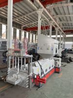 Machine de granulation de mousse EPS, granulateur de polystyrène pour déchets avec moteur et engin, capacité 100-500 kg/h, puissance 55 kW