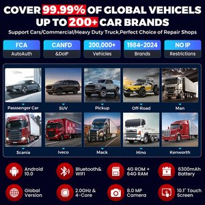 Khởi động x431 pro3s + smartlink HD Xe Tải xe công cụ chẩn đoán 12V /24V toàn hệ thống máy quét OBD OBD2 đọc mã - Product Image 3