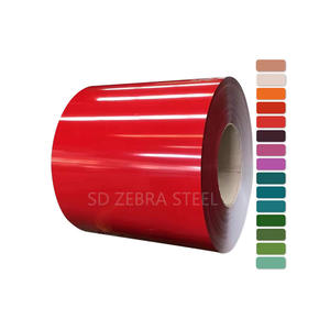 레드 PPGI 컬러 코팅 스틸 코일 1219mm 1220mm 1250mm DX51D + Z 미리 도색 된 아연 도금 PPGI 스틸 코일 - Product Image 2