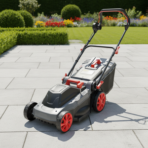 Outils de jardin, tondeuse à gazon électrique à poussée manuelle 1800W avec bac de collecte de 45L - Product Image 3