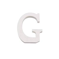 Kit de lettres industrielles en ciment épais, lettres décoratives en béton écologiques et durables pour affichage en café et studio, taille de moule personnalisée, approvisionnement en gros
