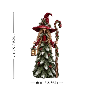 Decorazione Natalizia in Resina a Forma di Strega, Design Creativo - Product Image 6