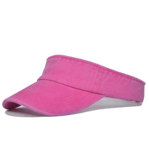 Topi Visor fesyen Logo kustom untuk ikat kepala kedok musim panas Visor pelindung matahari Sporty solusi bergaya untuk hari cerah - Product Image 5