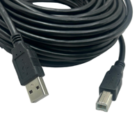Cable de Impresora USB 2.0 de Longitud Personalizada, Ecológico, de PVC, USB A Macho a B Macho, Cable de Transferencia de Datos de Alta Velocidad