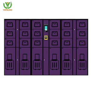 Yinlong Quét Mã Tự Phục Vụ Thông Minh Hành Lý Lưu Trữ Ngoài Trời Bãi Biển Không Thấm Nước Chia sẻ Lưu Trữ <span class=keywords><strong>Locker</strong></span> Thanh Toán Bằng Thẻ - Product Image 2