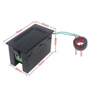 Compteur de puissance CA AC40-300V 100A voltmètre numérique ampèremètre couleur panneau d'affichage LCD <span class=keywords><strong>Watt</strong></span> moniteur d'énergie active pour l'énergie - Product Image 4
