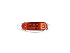 Neue 12V 24V 6LED LKW-Markierungsleuchte Blinkende Seitenleuchten für Anhänger - Product Image 1