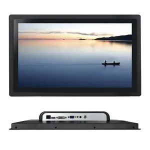 15,6 18,5 21,5 24 polegadas alto brilho 1080p 10 pontos Multi-touch ip65 industrial Lcd atm capacitivo touch screen monitor