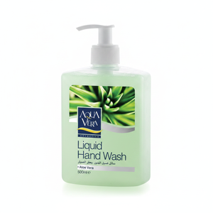 Savon liquide pour les mains à l'aloe vera Aquavera 500 ml avec SLS, certifié ISO/GMP, à base d'eau, pour adultes - Product Image 2