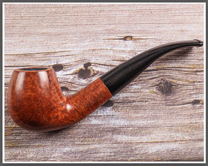 Pipa de Tabaco Clásica y Elegante para Hombre, Fabricada en Madera, Aumenta el Sabor de los Cigarrillos, <span class=keywords><strong>Pipas</strong></span> de Briar para Fumar - Product Image 3