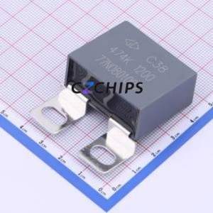 ตัวเก็บประจุแบบฟิล์ม C383L474K201121 ( ค่าความจุ: 470nF ) ( ความแม่นยำ: 10% แรงดันไฟฟ้าที่กำหนด: 1.2kV ) - Product Image 1