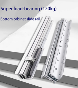 <span class=keywords><strong>Armoire</strong></span> d'<span class=keywords><strong>escalier</strong></span> allongée rail lourd Porte-chaussures glissière Casier <span class=keywords><strong>sous</strong></span> piste support de rail au sol rail de tiroir inférieur double antirouille - Product Image 5
