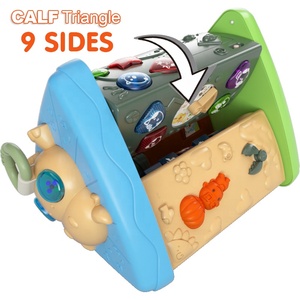 Samtoy Bộ Xếp Hình 3D Hoạt Động Âm Nhạc Đa Năng 9 Mặt Đồ Chơi Hình Tam Giác Đồ Chơi Khối Montessori Cho Bé - Product Image 5