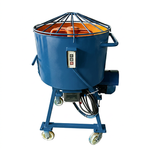Malaxeur à mortier électrique, malaxeur à béton mobile sur roues, malaxeur à béton, capacité de stockage du mortier : 60-80L - Product Image 1